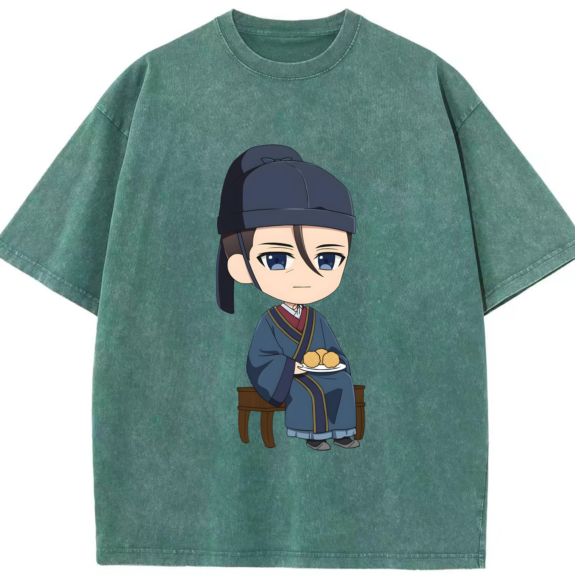 （画像用） 薬屋のひとりごと The Apothecary Diaries 綿100% ヴィンテージ風 半袖Tシャツ（フロントプリント）